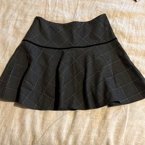 COPY - plaid flared mini skirt